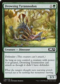 Drowsing Tyrannodon, Core Set 2021