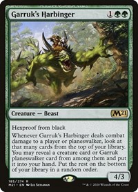 Garruk's Harbinger, Core Set 2021