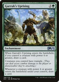 Garruk's Uprising, Core Set 2021