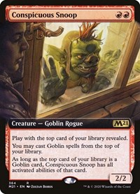Conspicuous Snoop (Extended Art), Core Set 2021