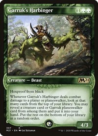 Garruk's Harbinger (Showcase), Core Set 2021