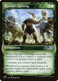 Garruk's Uprising (Showcase), Core Set 2021