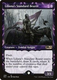 Liliana's Standard Bearer (Showcase), Core Set 2021
