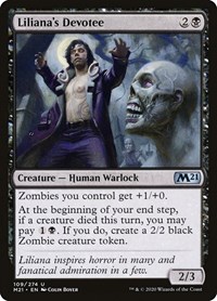 Liliana's Devotee, Core Set 2021