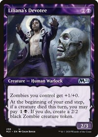 Liliana's Devotee (Showcase), Core Set 2021