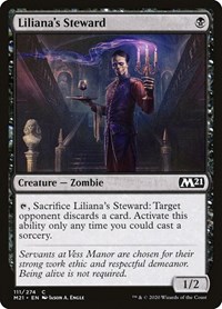 Liliana's Steward, Core Set 2021