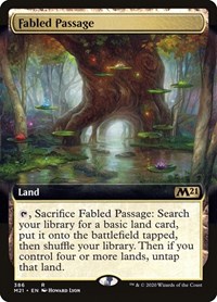 Fabled Passage (Extended Art), Core Set 2021