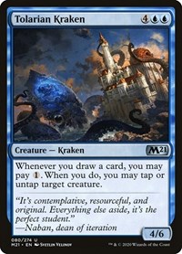 Tolarian Kraken, Core Set 2021