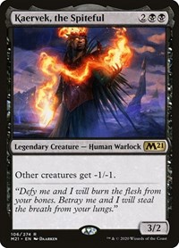 Kaervek, the Spiteful, Core Set 2021