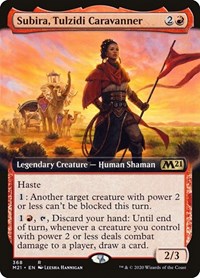 Subira, Tulzidi Caravanner (Extended Art), Core Set 2021