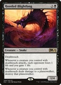 Hooded Blightfang, Core Set 2021