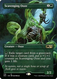 Scavenging Ooze (Alternate Art), Core Set 2021