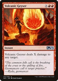 Volcanic Geyser, Core Set 2021