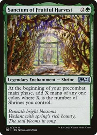 Sanctum of Fruitful Harvest, Core Set 2021
