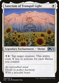 Sanctum of Tranquil Light, Core Set 2021