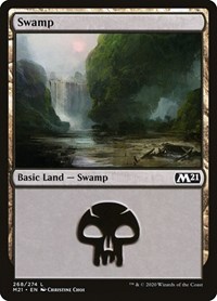 Swamp (268), Core Set 2021