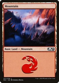 Mountain (271), Core Set 2021