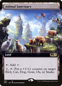 Animal Sanctuary (Extended Art), Core Set 2021