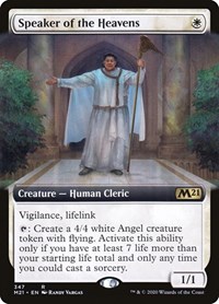 Speaker of the Heavens (Extended Art), Core Set 2021