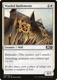Warded Battlements, Core Set 2021