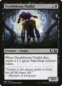 Deathbloom Thallid, Core Set 2021