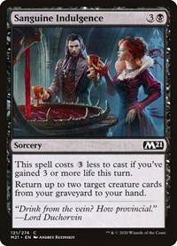 Sanguine Indulgence, Core Set 2021
