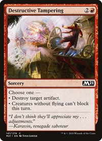 Destructive Tampering, Core Set 2021