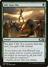 Life Goes On, Core Set 2021