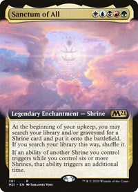 Sanctum of All (Extended Art), Core Set 2021
