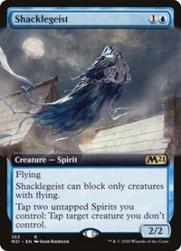 Shacklegeist (Extended Art), Core Set 2021