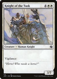 Knight of the Tusk, Jumpstart