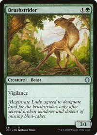Brushstrider, Jumpstart