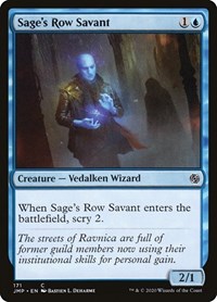Sage's Row Savant, Jumpstart