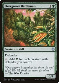 Overgrown Battlement, Jumpstart
