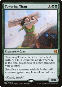 Towering Titan, Jumpstart