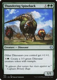 Thundering Spineback, Jumpstart
