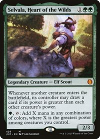 Selvala, Heart of the Wilds, Jumpstart