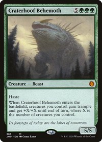 Craterhoof Behemoth, Jumpstart