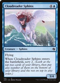 Cloudreader Sphinx, Jumpstart