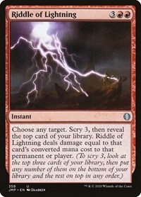 Riddle of Lightning, Jumpstart