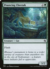 Pouncing Cheetah, Jumpstart