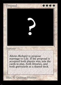 Proposal, Special Occasion