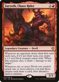 Zurzoth, Chaos Rider, Jumpstart
