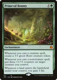 Primeval Bounty, Jumpstart