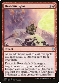 Draconic Roar, Jumpstart