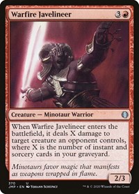 Warfire Javelineer, Jumpstart