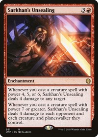 Sarkhan's Unsealing, Jumpstart
