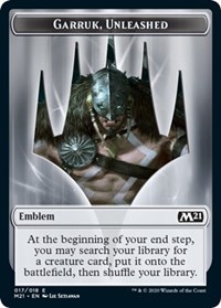 Emblem - Garruk, Unleashed, Core Set 2021
