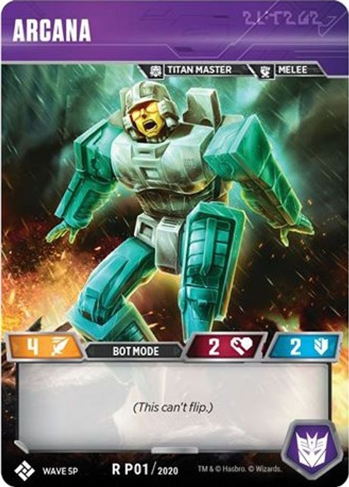Arcana, Foil, front