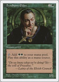 Fyndhorn Elder, Fifth Edition
